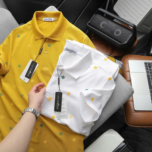 Áo thun polo dành cho nam in họa tiết Tết, có size 3X