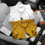 Áo thun polo dành cho nam in họa tiết Tết, có size 3X