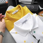 Áo thun polo dành cho nam in họa tiết Tết, có size 3X