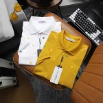 Áo thun polo dành cho nam in họa tiết Tết, có size 3X