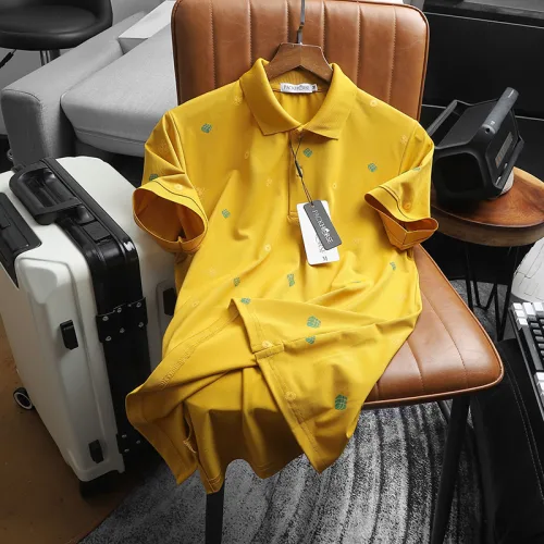 Áo thun polo dành cho nam in họa tiết Tết, có size 3X