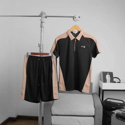 Áo thun polo Pack Horse dành cho nam, cổ bẻ có dây kéo