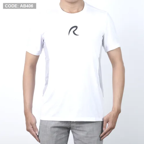 Áo thun thể thao nam Rayman AB406 in logo R siêu mát