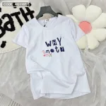 Shop sỉ áo Thun Nữ Cổ Tròn Size M (40-60kg) Nhiều Mẫu 1