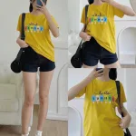 Shop sỉ áo Thun Nữ Cổ Tròn Size M (40-60kg) Nhiều Mẫu 1