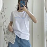 Áo thun nữ cổ tròn size M, phù hợp cân nặng 40-60kg, nhiều mẫu