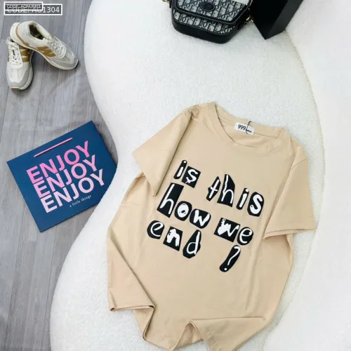 Nơi lấy sỉ áo Thun Nữ Cổ Tròn Size M (40-60kg) Nhiều Mẫu 3