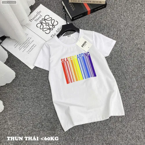 Nơi lấy sỉ áo Thun Nữ Cổ Tròn Size M (40-60kg) Nhiều Mẫu 3