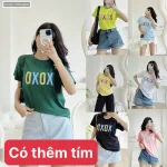 Nơi lấy sỉ áo Thun Nữ Cổ Tròn Size M (40-60kg) Nhiều Mẫu 3
