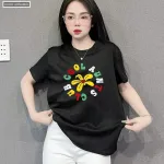 Nơi lấy sỉ áo Thun Nữ Cổ Tròn Size M (40-60kg) Nhiều Mẫu 3