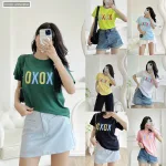 Áo thun cổ tròn nữ nhiều mẫu 4, size M cho người 40-60kg