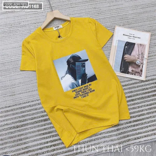 Chỗ sỉ áo Thun Nữ Cổ Tròn Size M (40-60kg) Nhiều Mẫu 5