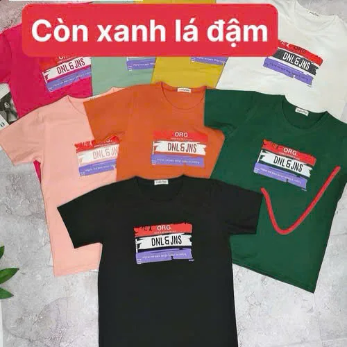 Chỗ sỉ áo Thun Nữ Cổ Tròn Size M (40-60kg) Nhiều Mẫu 5