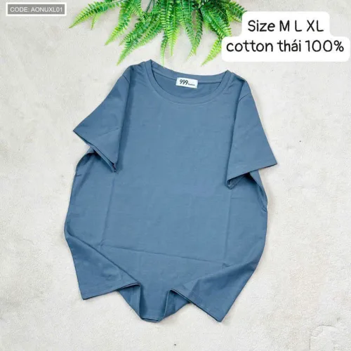 Áo Thun Nữ Size XL Cổ Tròn Cho Người 65-85kg