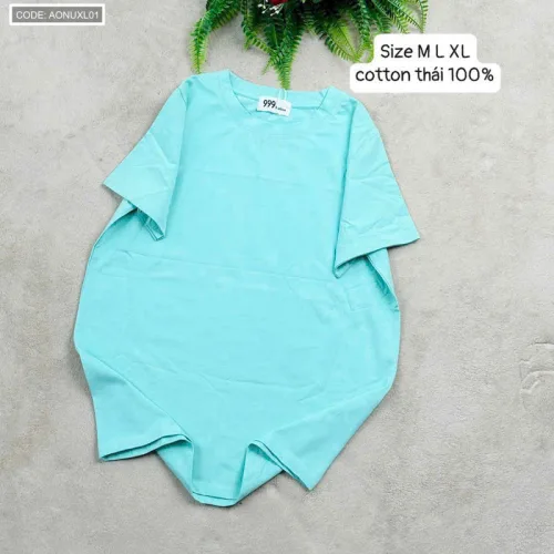 Áo Thun Nữ Size XL Cổ Tròn Cho Người 65-85kg