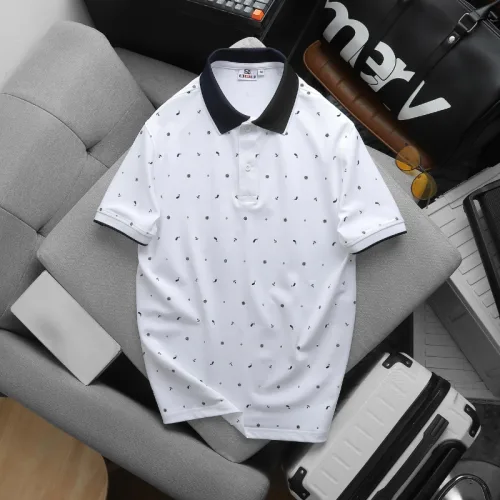 Nguồn hàng sỉ áo Thun Polo Nam - Áo Thun Nam Cổ Bẻ In Họa Tiết Nhí Và Viền Áo Big Size