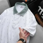 Nguồn hàng sỉ áo Thun Polo Nam - Áo Thun Nam Cổ Bẻ In Họa Tiết Nhí Và Viền Áo Big Size