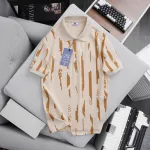 Áo thun polo nam in họa tiết sọc bền đẹp, cổ bẻ, có size lớn