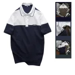 Nơi lấy sỉ áo Thun Polo Nam - Áo Thun Nam Cổ Bẻ Phối 2 Có Logo Trước Ngực Big Size