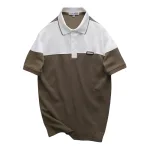 Nơi lấy sỉ áo Thun Polo Nam - Áo Thun Nam Cổ Bẻ Phối 2 Có Logo Trước Ngực Big Size