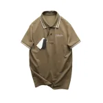Áo Polo Nam Cổ Bẻ Phối Sọc Thêu Logo Ngực Big Size