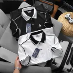 Nguồn hàng sỉ áo Thun Polo Nam - Áo Thun Nam Cổ Bẻ Phối Viền Trẻ Trung Thanh Lịch Có Big Size