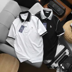 Nguồn hàng sỉ áo Thun Polo Nam - Áo Thun Nam Cổ Bẻ Phối Viền Trẻ Trung Thanh Lịch Có Big Size