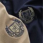 Áo thun polo nam big size cổ bẻ với logo thêu trước ngực