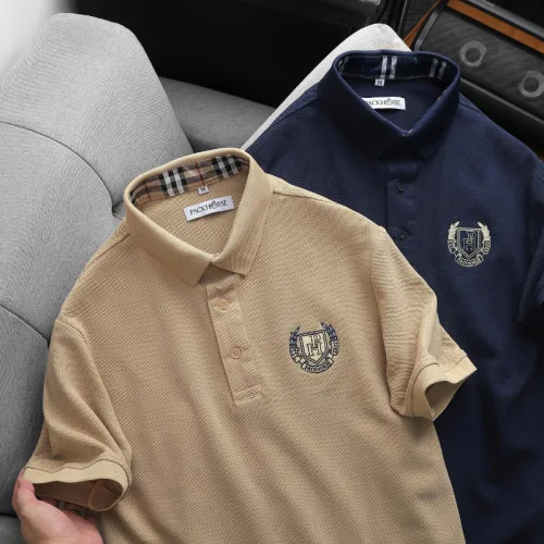 Áo thun polo nam big size cổ bẻ với logo thêu trước ngực