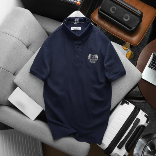 Áo thun polo nam big size cổ bẻ với logo thêu trước ngực
