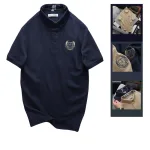 Áo thun polo nam big size cổ bẻ với logo thêu trước ngực