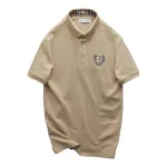 Áo thun polo nam big size cổ bẻ với logo thêu trước ngực