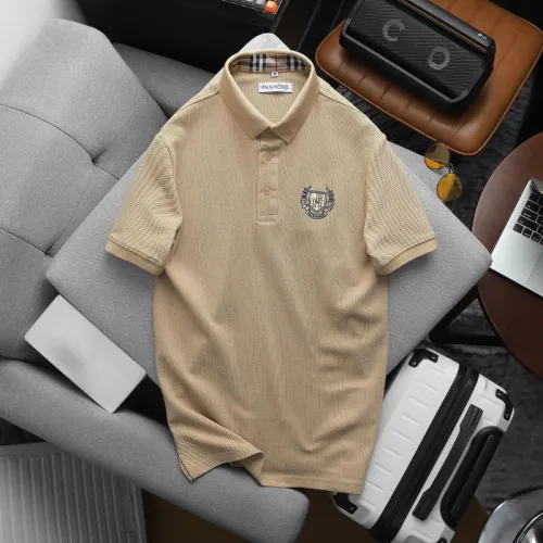 Áo thun polo nam big size cổ bẻ với logo thêu trước ngực