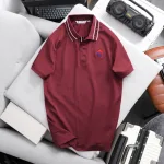 Áo Polo Nam CS276 Cổ Bẻ Phối Sọc Chữ, Thêu Logo Ngực
