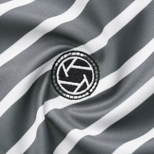 Shop sỉ áo Thun Polo Nam - Áo Thun Nam Phối Sọc Thêu Logo Trước Ngực Trẻ Trung Bigsize