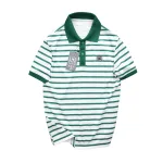 Shop sỉ áo Thun Polo Nam - Áo Thun Nam Phối Sọc Thêu Logo Trước Ngực Trẻ Trung Bigsize