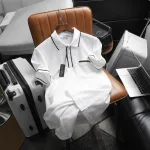 Chuyên sỉ áo Thun Polo Nam Cao Cấp - Áo Thun Nam Cổ Bẻ Phối Viền Có Túi Trước Ngực Và In Logo Bền Đẹp Big Size