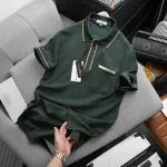 Chuyên sỉ áo Thun Polo Nam Cao Cấp - Áo Thun Nam Cổ Bẻ Phối Viền Có Túi Trước Ngực Và In Logo Bền Đẹp Big Size