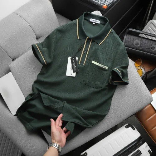 Chuyên sỉ áo Thun Polo Nam Cao Cấp - Áo Thun Nam Cổ Bẻ Phối Viền Có Túi Trước Ngực Và In Logo Bền Đẹp Big Size