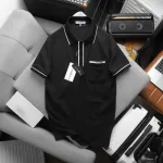 Chuyên sỉ áo Thun Polo Nam Cao Cấp - Áo Thun Nam Cổ Bẻ Phối Viền Có Túi Trước Ngực Và In Logo Bền Đẹp Big Size
