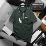 Chuyên sỉ áo Thun Polo Nam Cao Cấp - Áo Thun Nam Cổ Bẻ Phối Viền Có Túi Trước Ngực Và In Logo Bền Đẹp Big Size