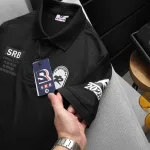 Nguồn hàng sỉ áo Thun Polo Nam In Chữ Trước Ngực Và Vai Trái Cao Cấp Big Size