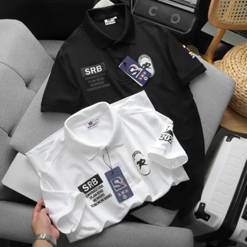 Nguồn hàng sỉ áo Thun Polo Nam In Chữ Trước Ngực Và Vai Trái Cao Cấp Big Size