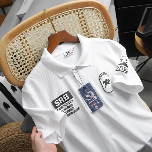 Nguồn hàng sỉ áo Thun Polo Nam In Chữ Trước Ngực Và Vai Trái Cao Cấp Big Size