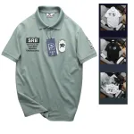 Nguồn hàng sỉ áo Thun Polo Nam In Chữ Trước Ngực Và Vai Trái Cao Cấp Big Size