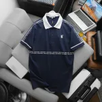 Áo thun polo nam với logo in trước ngực, có size 3XL