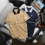 Áo thun polo nam với logo in trước ngực, có size 3XL