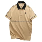 Áo thun polo nam với logo in trước ngực, có size 3XL