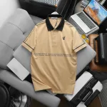 Áo thun polo nam với logo in trước ngực, có size 3XL
