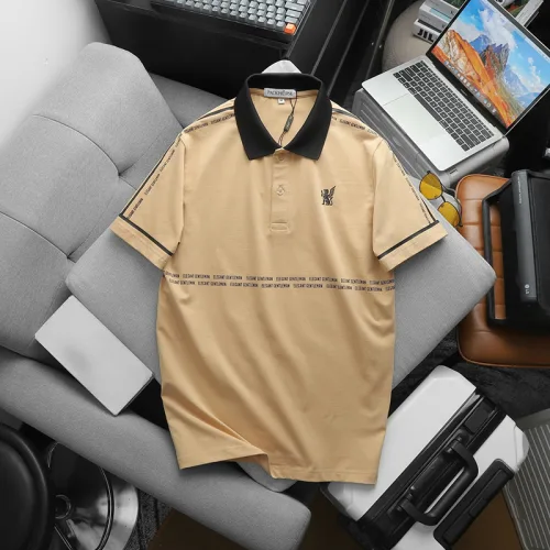 Áo thun polo nam với logo in trước ngực, có size 3XL